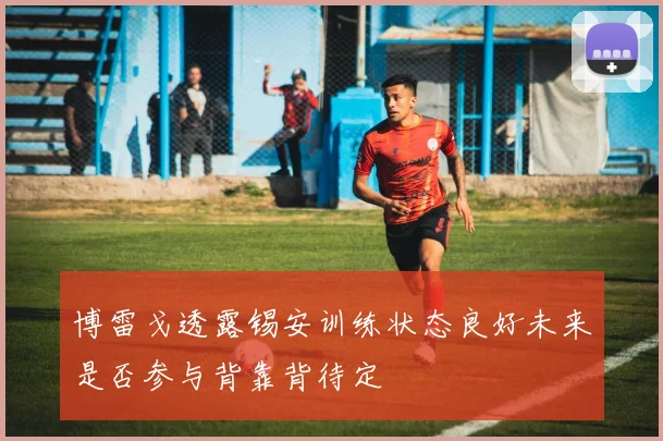 博雷戈透露锡安训练状态良好未来是否参与背靠背待定